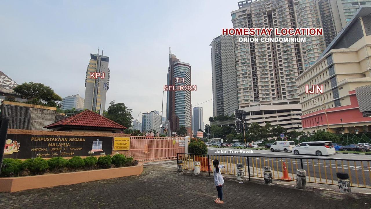 קואלה לומפור Homestay Jalan Tun Razak Walking Distance Ijn, Hkl, Mrt Station, Kpj, Perkeso, Bernama, Tabung Darah, Istana Budaya מראה חיצוני תמונה