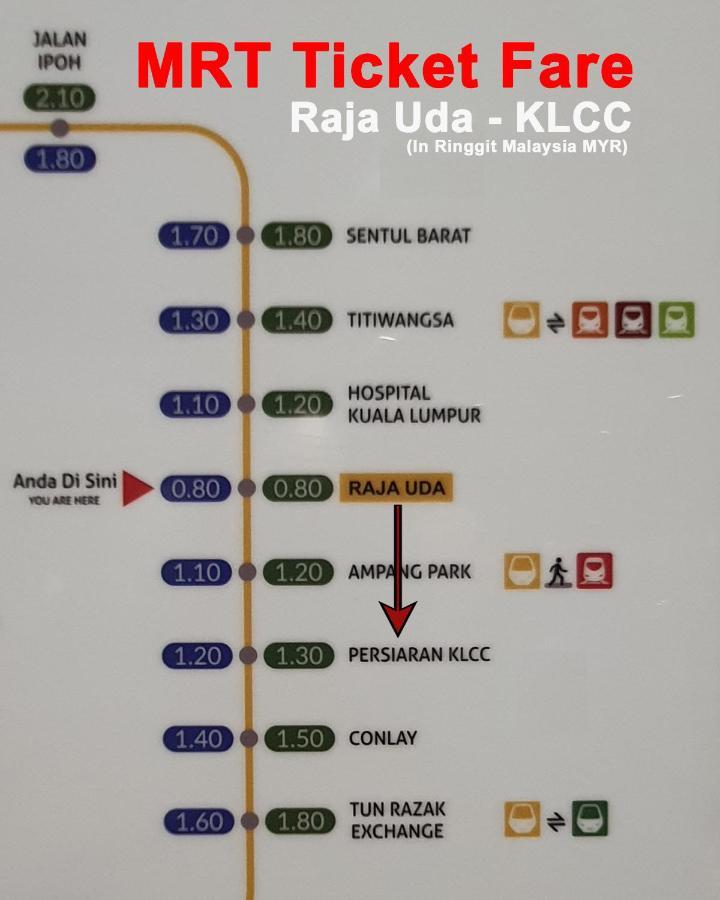 קואלה לומפור Homestay Jalan Tun Razak Walking Distance Ijn, Hkl, Mrt Station, Kpj, Perkeso, Bernama, Tabung Darah, Istana Budaya מראה חיצוני תמונה